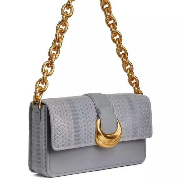 Donna Karan Valley Stream Skipper Snake Shoulder Bag - Picture 3 of 5